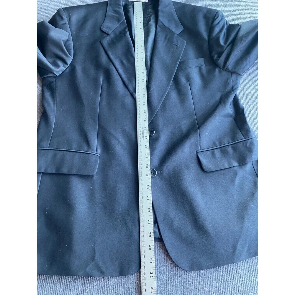 Hugo Boss Mens Blazer Ing Loro Piano Wool Blue 42SH  Apollon Coat Jacket USA